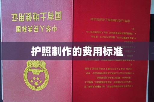 怀远护照制作的费用标准