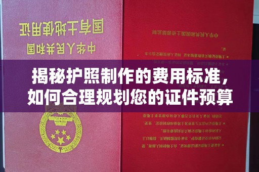 怀远揭秘护照制作的费用标准，如何合理规划您的证件预算