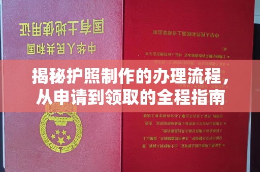 怀远揭秘护照制作的办理流程，从申请到领取的全程指南