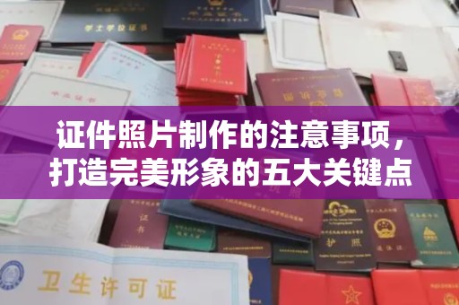 怀远证件照片制作的注意事项，打造完美形象的五大关键点
