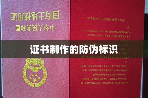 怀远证书制作的防伪标识